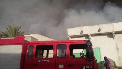 صورة حريق في مقاطعة توجنين والحماية المدنية وصلت بعد إطفاءه “تفاصيل”