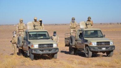 صورة عاجل : إستهداف سيارة عسكرية موريتانية قرب إينال “تفاصيل”