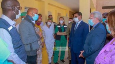 صورة كشف النقاب عن فرقة طبية إسبانية مشاركة في مواجهة كورونا بموريتانيا “تفاصيل”