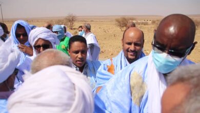 صورة أطار : إستقبال حاشد لبعثة حزب الاتحاد من أجل الجمهورية “تفاصيل”