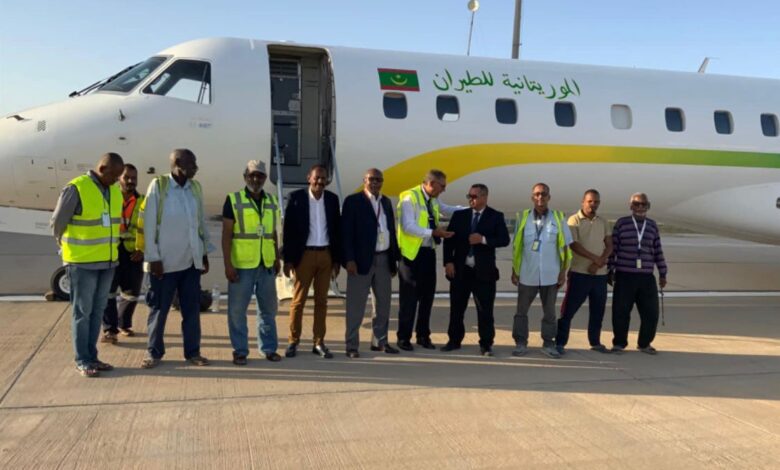 صورة عودة طائرتين للموريتانية الى الخدمة