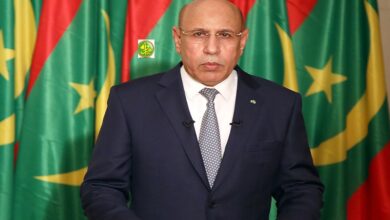 صورة رئيس الجمهورية يبعث ببرقية تهنئة   للرئيس الغابوني (بيان)