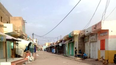 صورة سرقة 11 محلا تجاريا في سوق بنكو بالحوض الشرقي