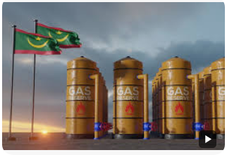 صورة الكشف عن تاريخ تصدير الغاز الموريتاني