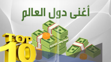 صورة أغنى 10 دول في العالم بعام 2025
