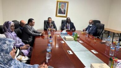 صورة نواكشوط : المدير الجديد للمدرسة الوطنية للادارة يتسلم مهامه