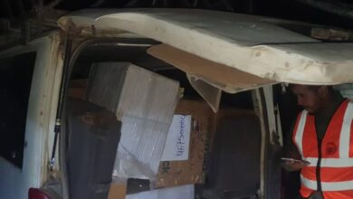 صورة وزارة الصحة : ضبط حافلة نقلت بعض الأدوية بطريقة مخالفة للشروط