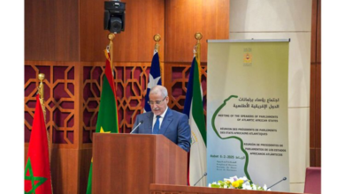 صورة رئيس البرلمان يشارك في اجتماع رؤساء برلمانات الدول الإفريقية المطلة على المحيط الأطلسي