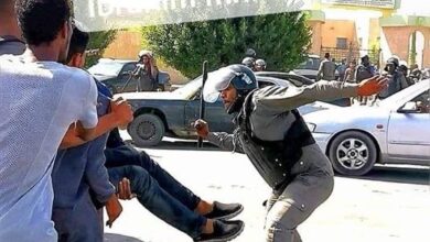 صورة نواكشوط: الشرطة تفرق مظاهرة طلابية أمام وزارة التعليم العالي “تفاصيل”