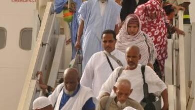 صورة الفوج الأول من حجاجنا يغادر جدة عائدا إلى أرض الوطن