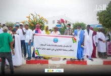 صورة موريتانيا : عمال العون الطبي يحتجون