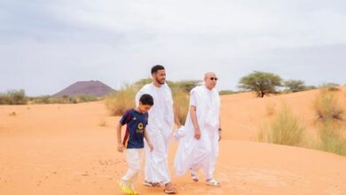 صورة موريتانيا : رئاسة الجمهورية تنشر صورا للرئيس اثناء قضاء عطلته