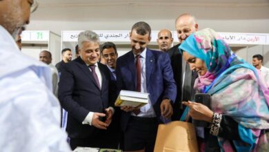 صورة افتتاح النسخة الأولى من معرض نواكشوط الدولي للكتاب بمشاركة 80 دار للنشر