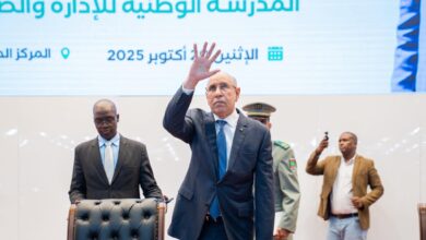 صورة الرئيس الغزواني يشرف على تخرج دفعة جديدة من “الوطنية للإدارة” ويؤكد حربه على الفساد