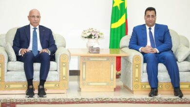 صورة الوزير الأول يستقبل رئيس شركة “غوغاز”