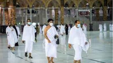 صورة مقتل عشرات المعتمرين في اصطدام حافلة بصهريج نفط بالسعودية