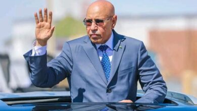 صورة الرئيس غزواني: موريتانيا متمسكة بعلاقات الصداقة والتعاون مع غينيا