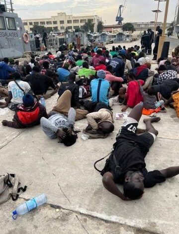 صورة وفاة سبعة مهاجرين غينيين في عرض البحر قبالة السواحل الموريتانية