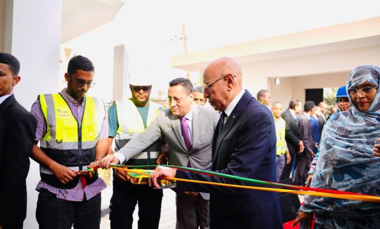 صورة بتكلفة 670 مليون أوقية.. تدشين مقر وزارة التجارة والسياحة