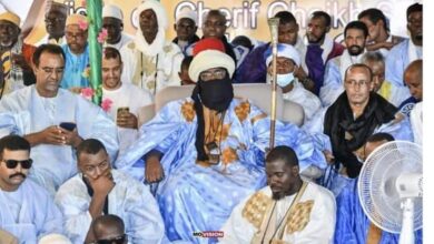 صورة الخليفة العام للطريقة القادرية الفاضلية في غرب إفريقيا شيخنا الشيخ سيدالخير بن الشيخ بونن قدوة في العلم والتصوف/ بقلم العقيد المتقاعد أحمد سالم ولد لكبيد