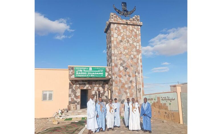 صورة تدشين مسجد وزاوية الطالب أحمد ولد اطوير الجنة في وادان