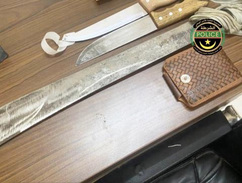 صورة اعتداء بالسكاكين على أستاذ في أحد أحياء الرياض بنواكشوط