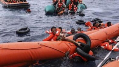 صورة وفاة أربعة مهاجرين وتوقيف العشرات قرب نواذيبو