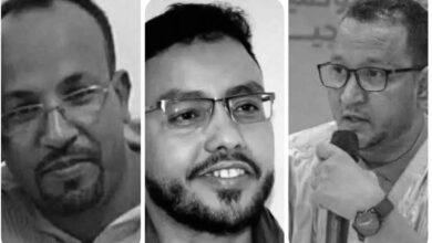 صورة حادث سير يؤدي الي وفاة  ثلاثة من أساتذة المحظرة الشنقيطية