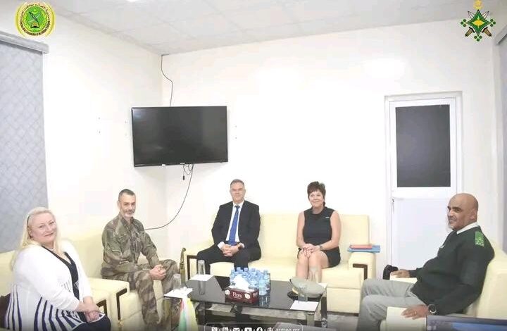 صورة وفد من حلف الناتو يزور موريتانيا لتعزيز التعاون في التكوين العسكري