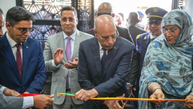 صورة نواكشوط: الغزواني يشرف على تدشين المجمع الرياضي في السبخه