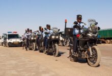 صورة الشرطة تستعرض وحدات تأمين نواكشوط وتعلن خطة أمنية خاصة برمضان