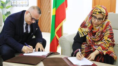 صورة وزيرة البيئة تشرف على توقيع اتفاقية لتعزيز التعاون في مجال التنمية المستدامة