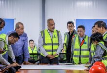 صورة المدير العام للصرف الصحي يتفقد تقدم أشغال مشروع الصرف بنواكشوط