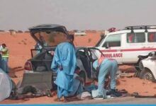 صورة حادث مأساوي على طريق روصو يودي بحياة 6 أشخاص بينهم مسؤول بلدي