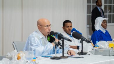 صورة غزواني يراهن على التكوين المهني لقيادة تشغيل الشباب وتحقيق التنمية