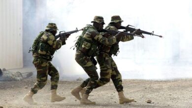 صورة مقتل جندي سنغالي وإصابة ستة آخرين في اشتباك مع مسلحين قرب الحدود مع غامبيا