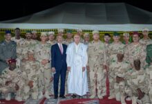 صورة من أطار.. الرئيس غزواني يشيد بدور الجيش والأمن ويؤكد مواصلة تعزيز قدراتهما