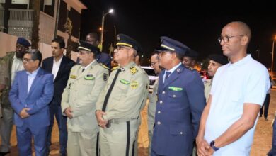 صورة تعزيزات أمنية مكثفة بأسواق نواكشوط قبيل عيد الفطر