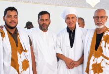 صورة الناشط السياسي الشاب محمد السالك سييدي يبرز في حلف «العهد» خلال زيارة رئيس الجمهورية لولاية آدرار